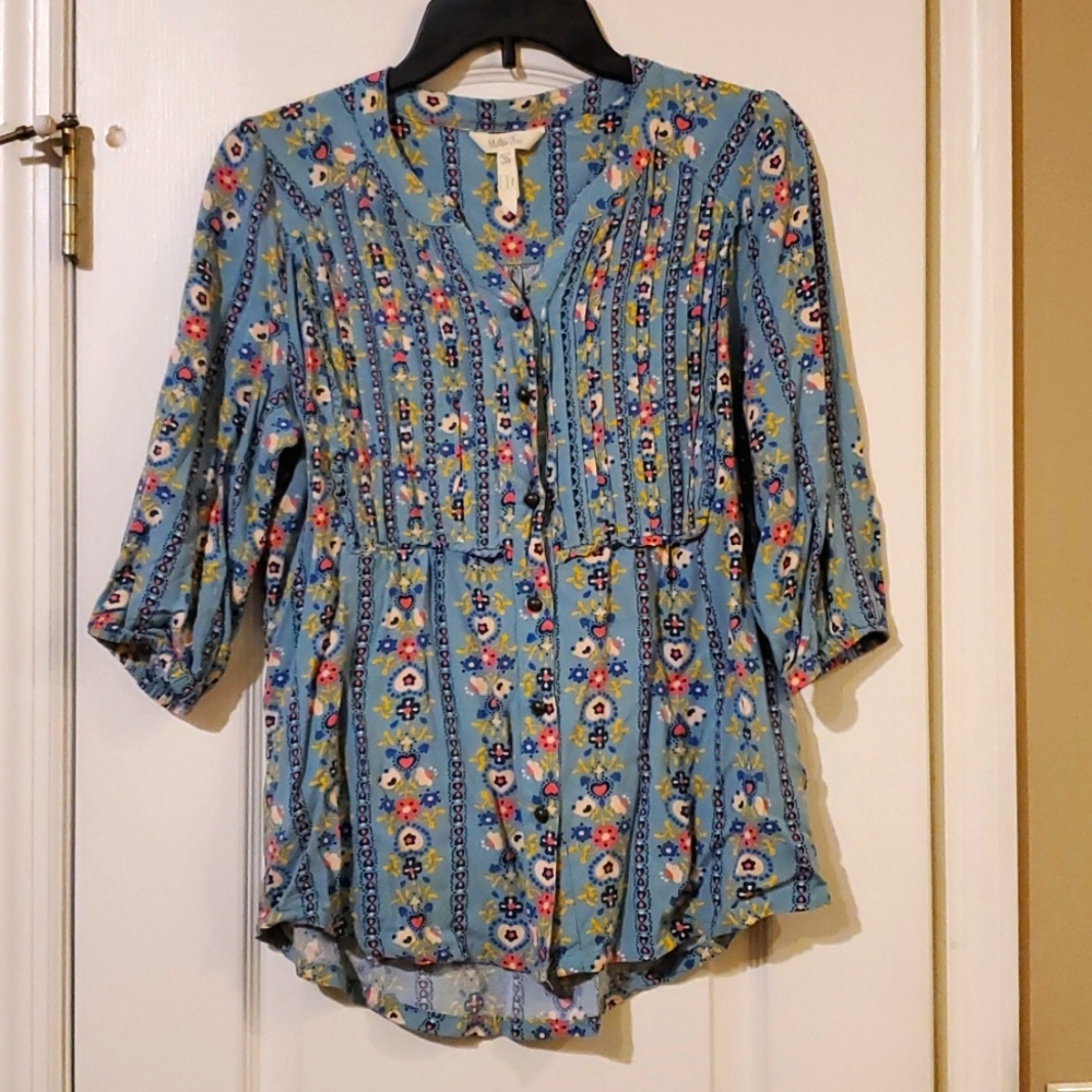 Matilda Jane 3/4 Floral top